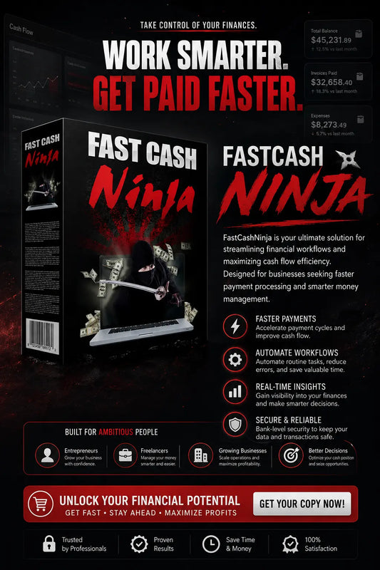 Automate Your Cash Flow & Get Paid Faster — FastCashNinja