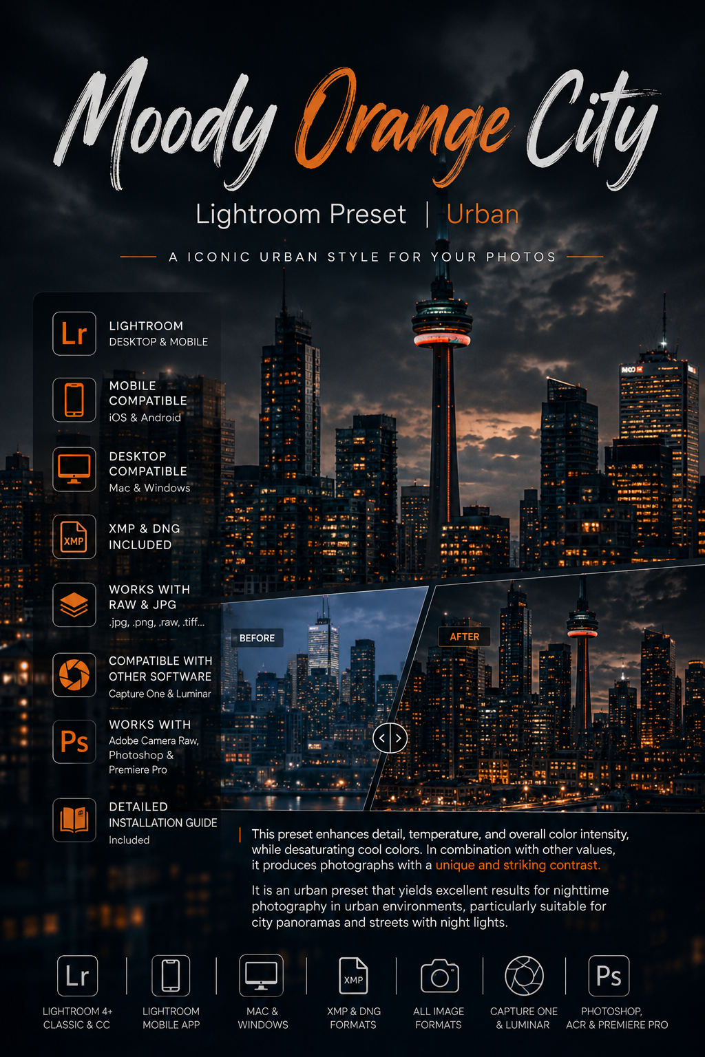 Moody Orange City