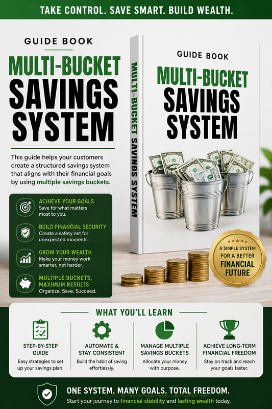 The Multi-Bucket Savings System