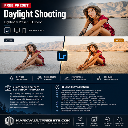 Daylight Shooting (Free Preset)