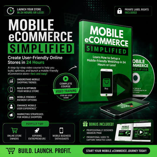 Mobile eCommerce Simplified